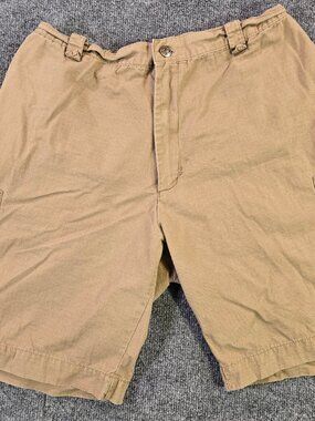 Big Dogs Cargo Shorts Mens M Tan Beige 8 Pocket 30x9 Cotton